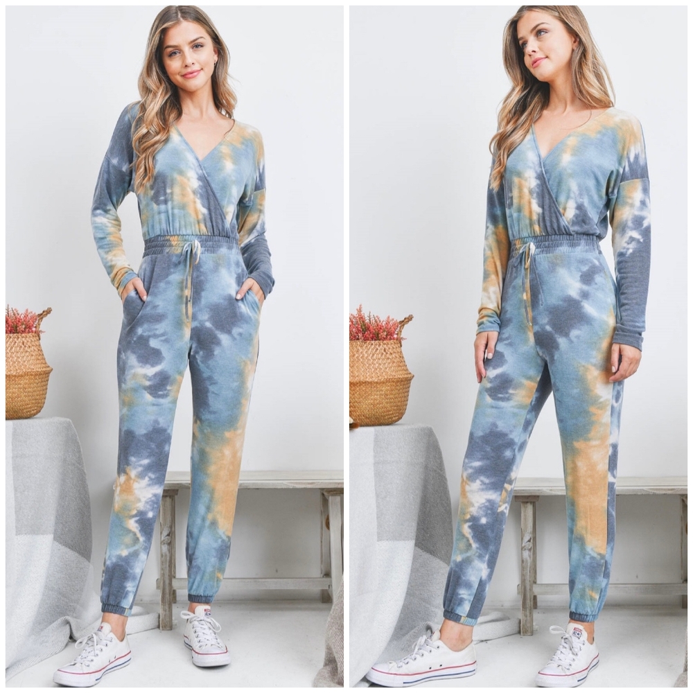 Whiteroom + Cactus Tie-Dye Jumpsuit